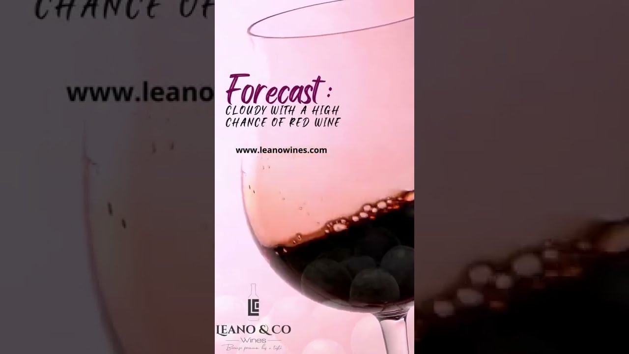 Leano Red Wine Forecast Mobile Video
