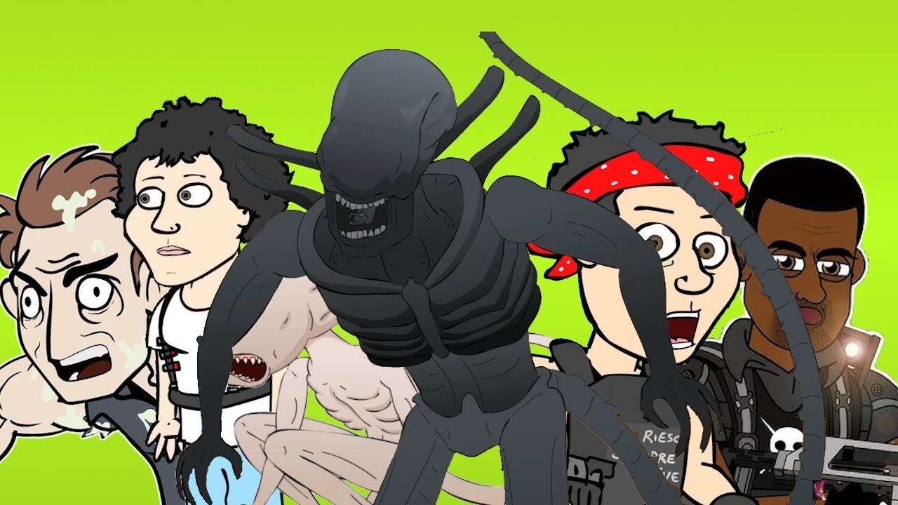 ♪ Every ALIENS THE MUSICAL - Animated Song by LHugueny