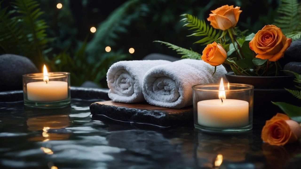 Relaxing Spa Music 🌺 Calm Your Mind Instantly, Release Stress, Insomnia Healing Piano Music 20