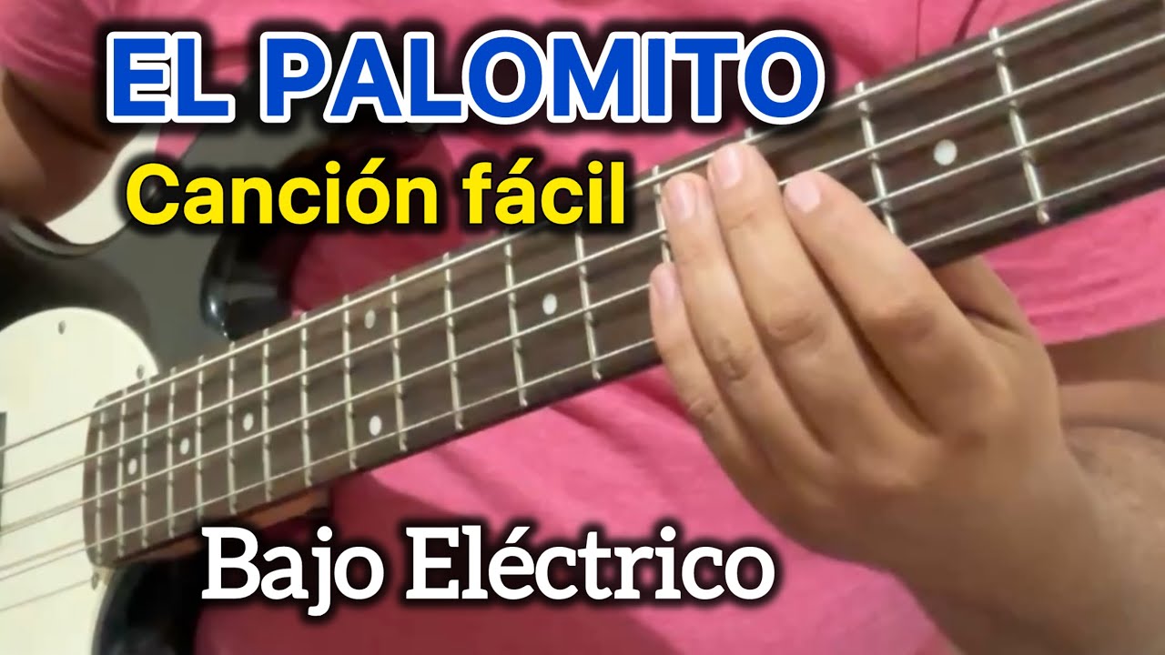 Cómo TOCAR el palomito en Bajo Eléctrico | Canción Fácil con Dos Tonos