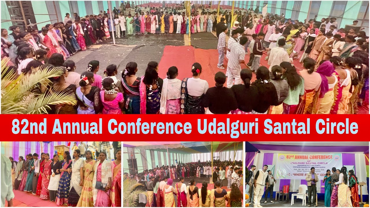 82nd Annual Conference Of Udalguri Santal Circle 🔥|| Traditional Dance @MkVlogAs 