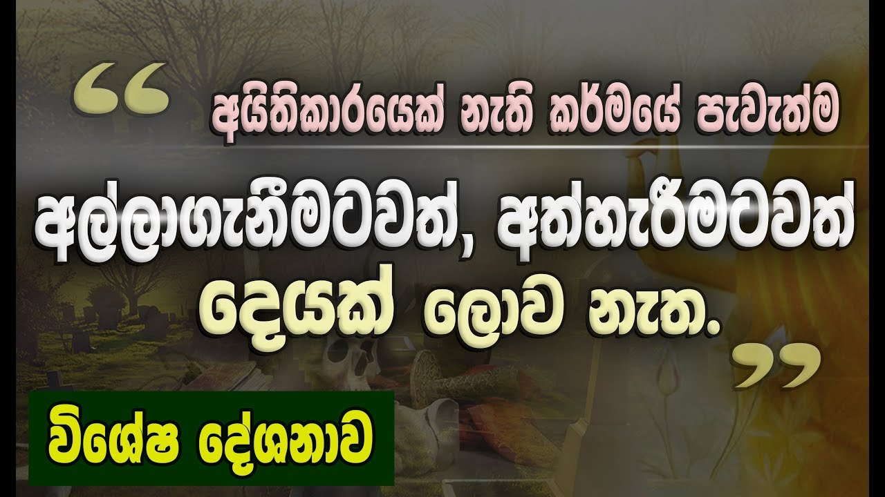 සෝතාපත්ති ඵලය තීරණය කරන අත්හැරීමේ පළමු පියවර..._Niwan Dakimu