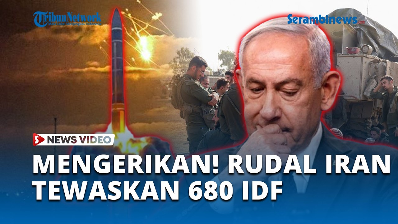Iran Klaim Rudal Tembus Iron Dome, 680 Tentara Israel Tewas