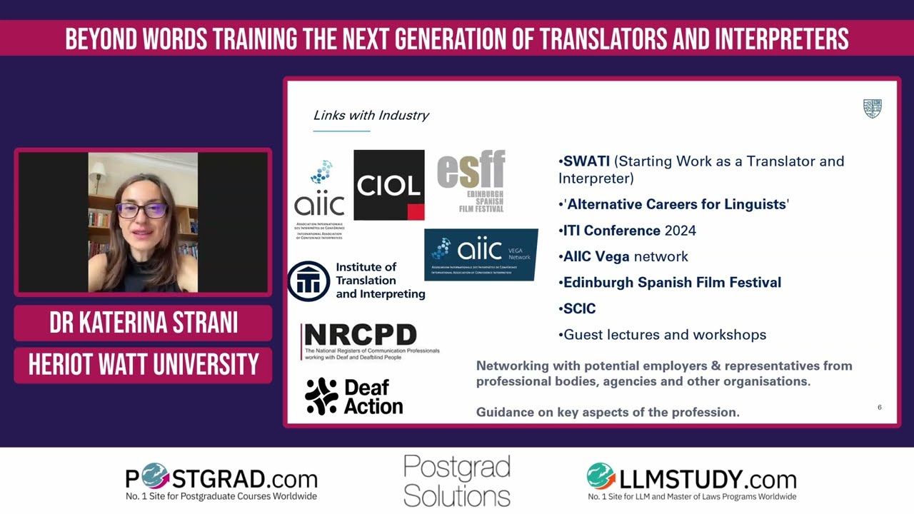 Beyond Words: Training the Next Generation of Translators and Interpreters