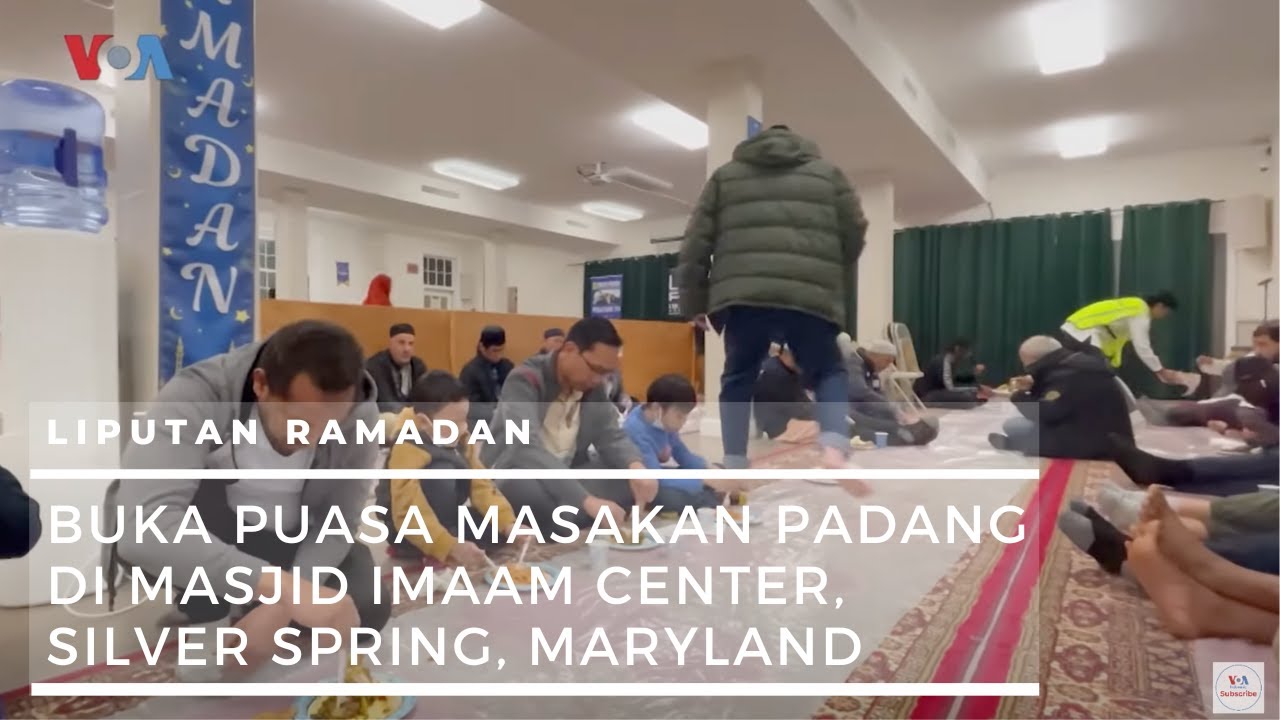 Buka Puasa Masakan Padang di Masjid Imaam Center, Silver Spring, Maryland