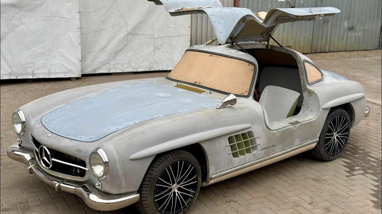 We are building a replica of the Mercedes 300SL Gullwing. This project involves a body swap.