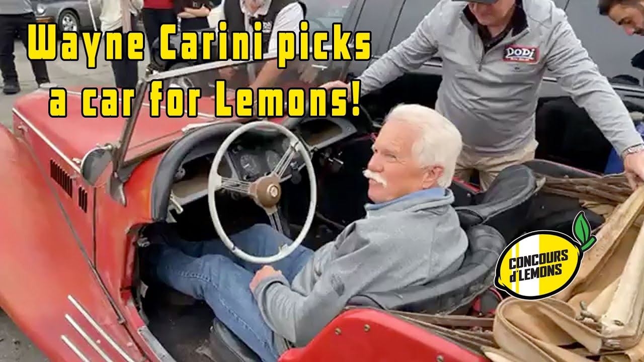 Wayne Carini picks a car for Lemons!