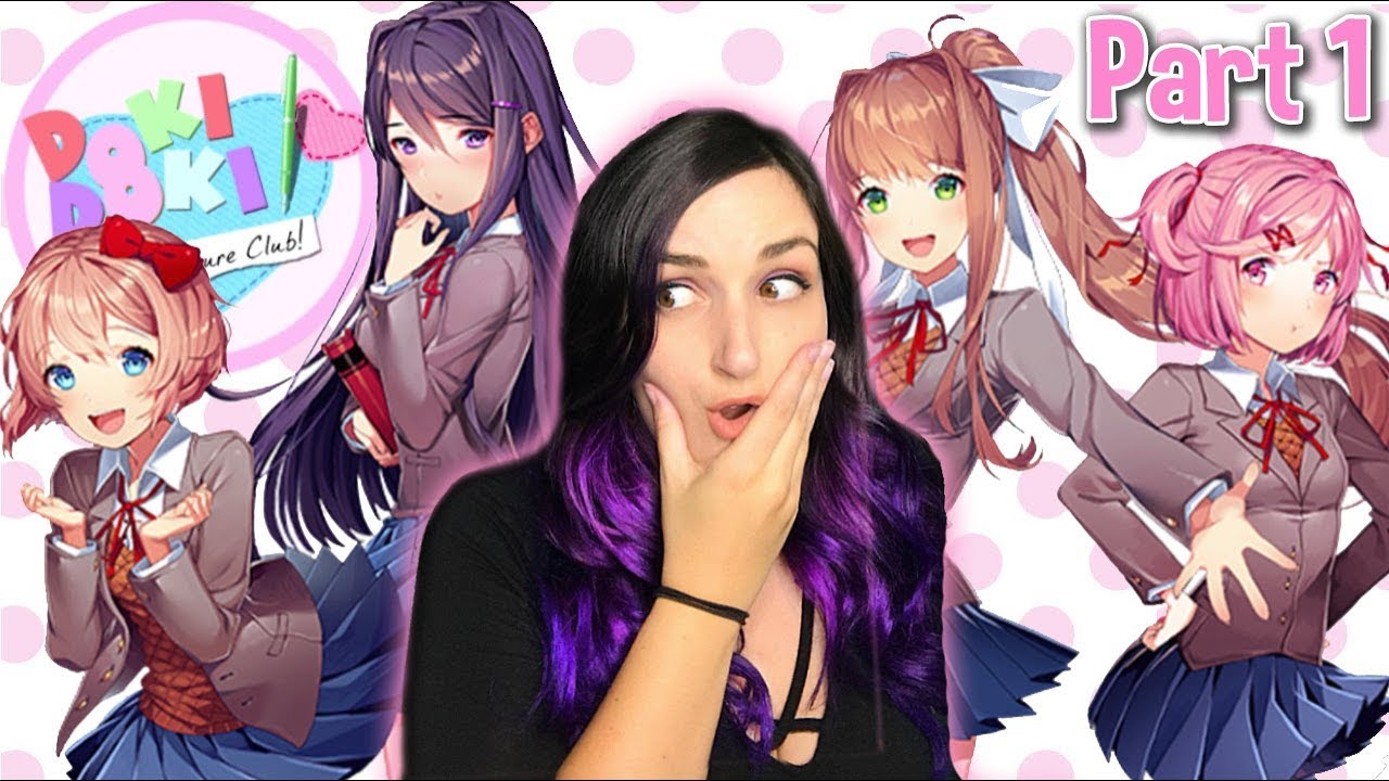 Doki Doki Literature Club (Sayori Route) | Part 1 LIVE