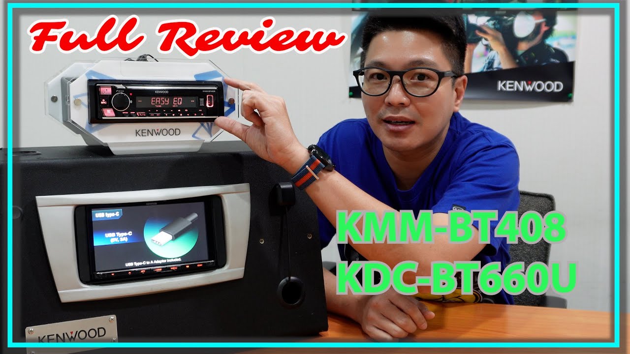 Review KMM-BT408 and  KDC-BT660U