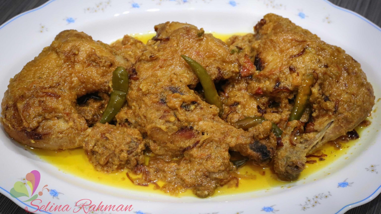 ঝাল রোস্ট || শাহী মুরগির রোস্ট || Spicy Chicken Roast || Special Roast || R# 149