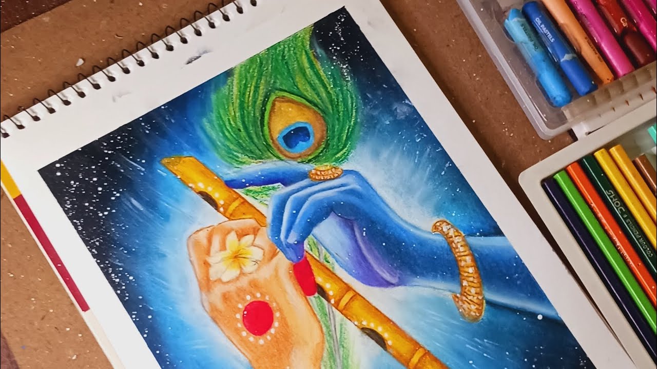 Radha Krishna Hands | Drawing Making Video | Artful Sanjna