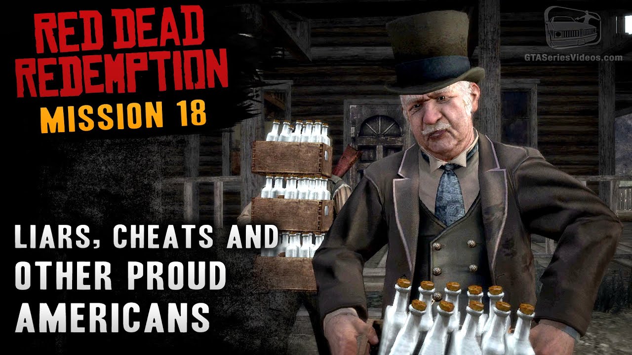 Red Dead Redemption - Mission #18 - Liars, Cheats and Other Proud Americans (Xbox One)