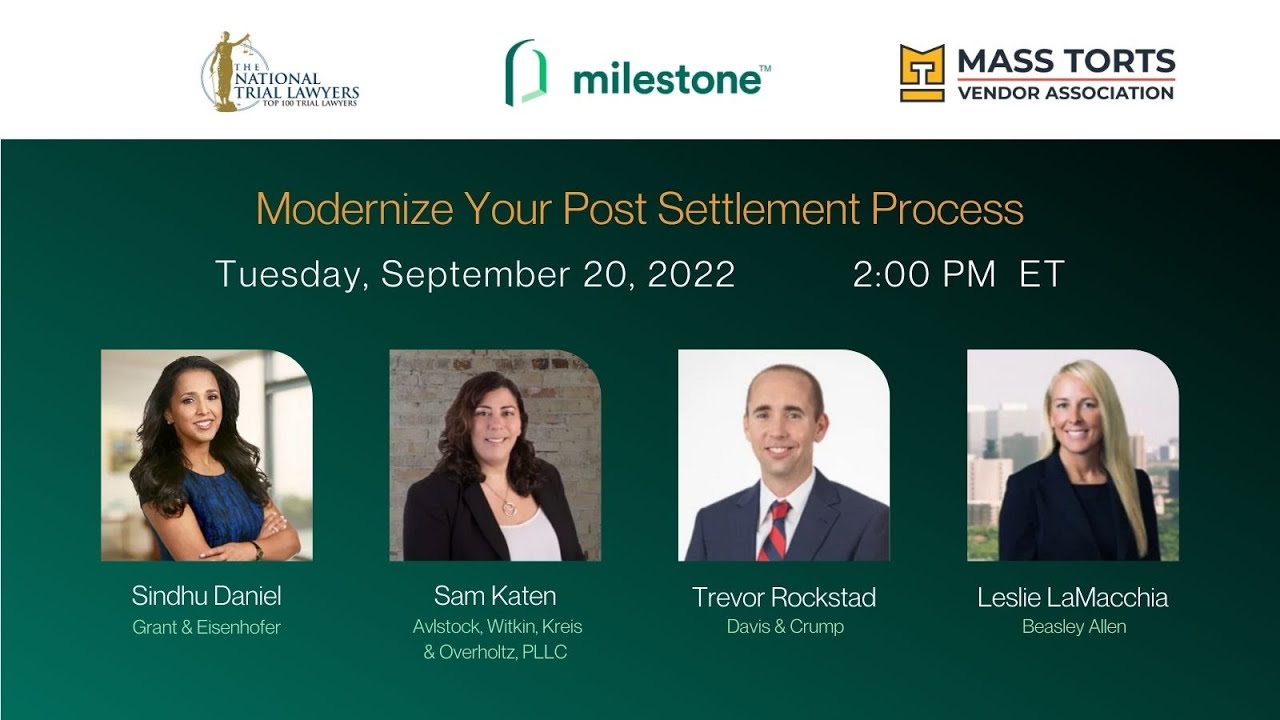 Modernize Your Post Settlement Process