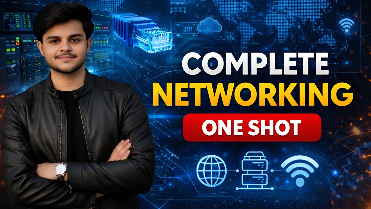 Complete Networking for Ethical Hacking 2026 | Ports, DNS, Packets, MITM Attack Explained
