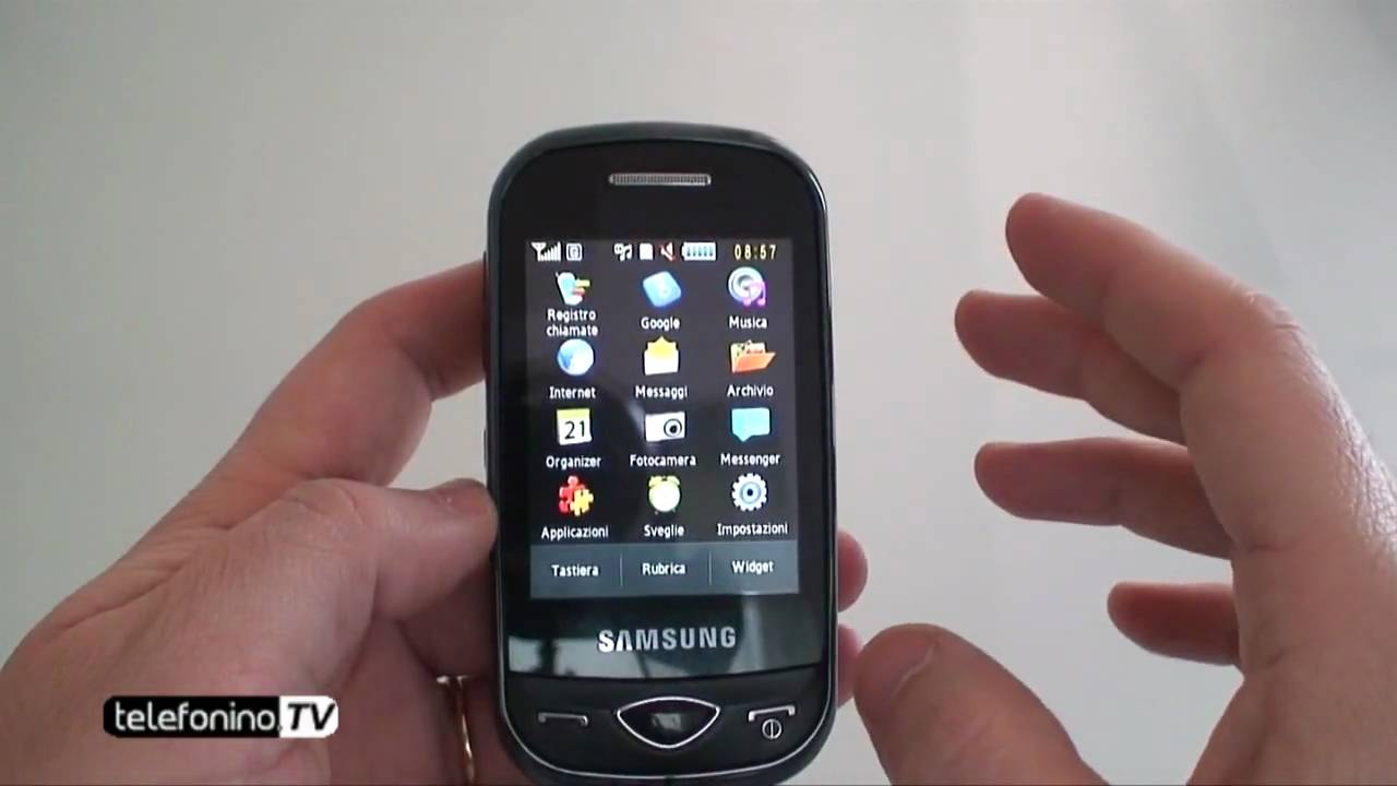Samsung b3410 writer touch videoreview da Telefonino.net