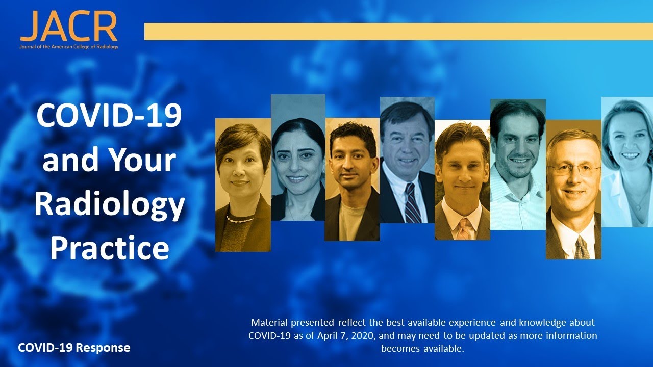 COVID 19 and Your Radiology Practice Webinar
