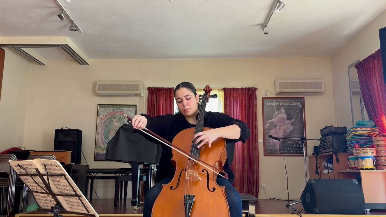 K. Penderecki Suite for solo cello: Sarabande -  Theodosia Georgia Mitzi