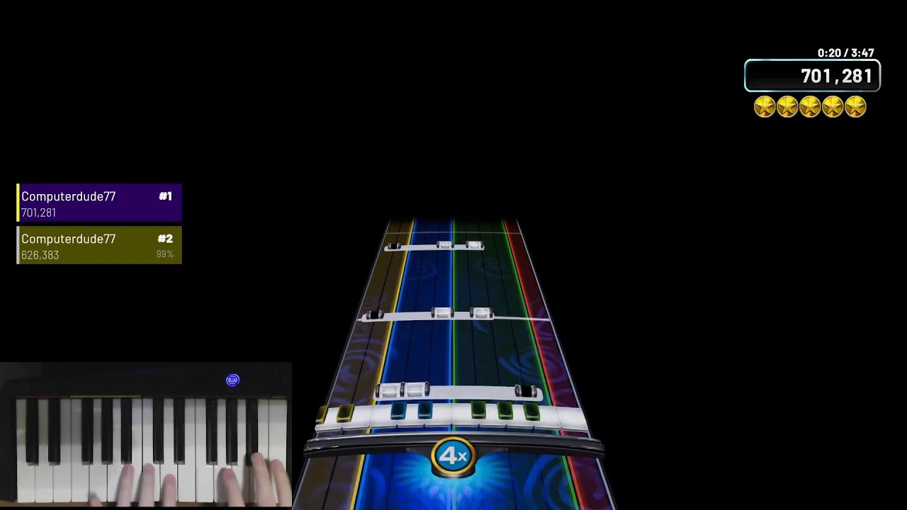 [YARG] Pixel Galaxy Pro Keys FC