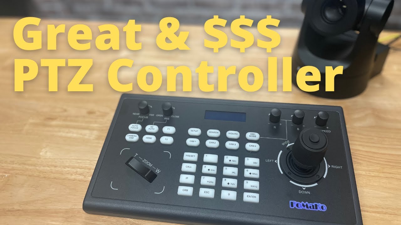 FoMaKo PTZ Controller - Good & $$$