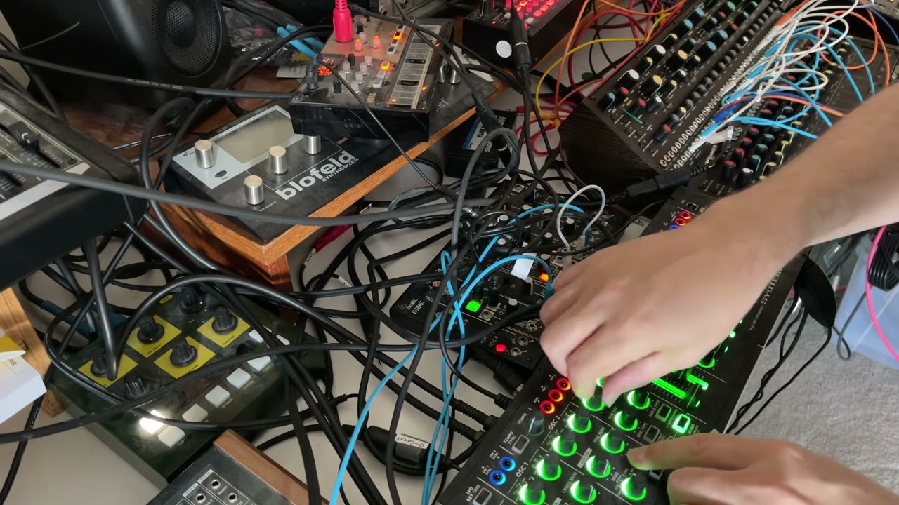 System 1m and Volca Drum