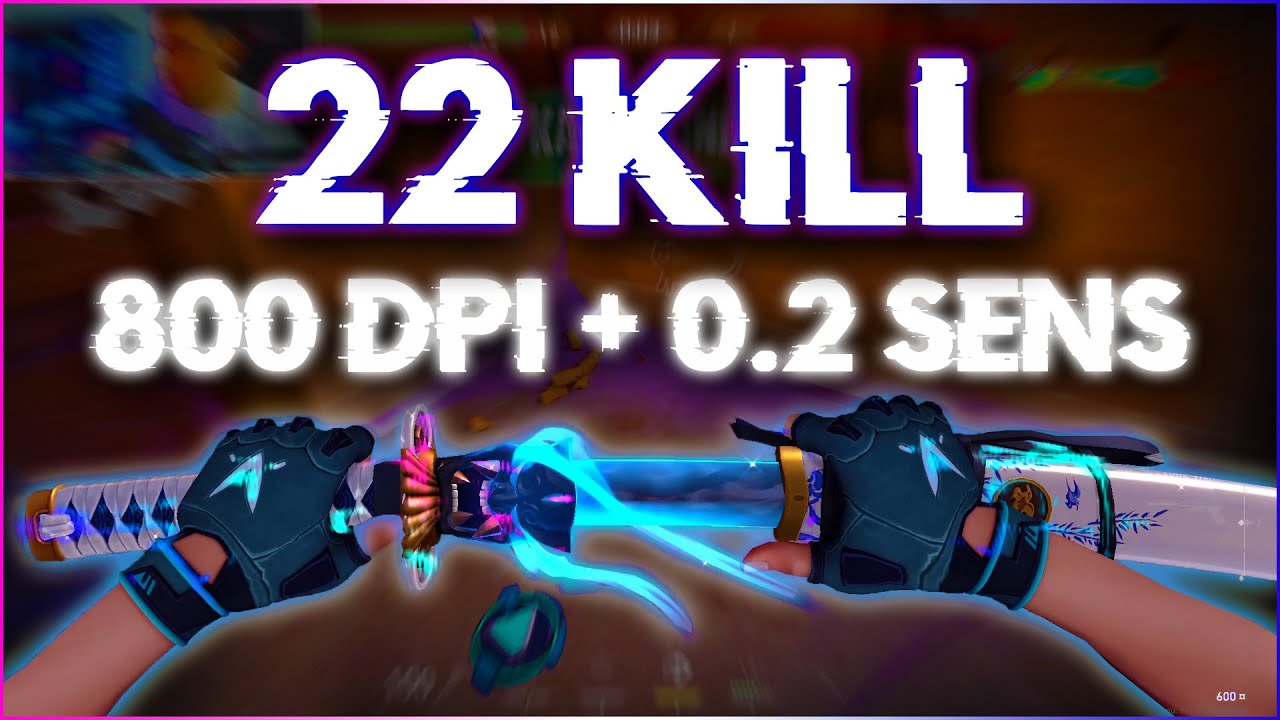 800 DPI + 0.2 SENS / VALORANT