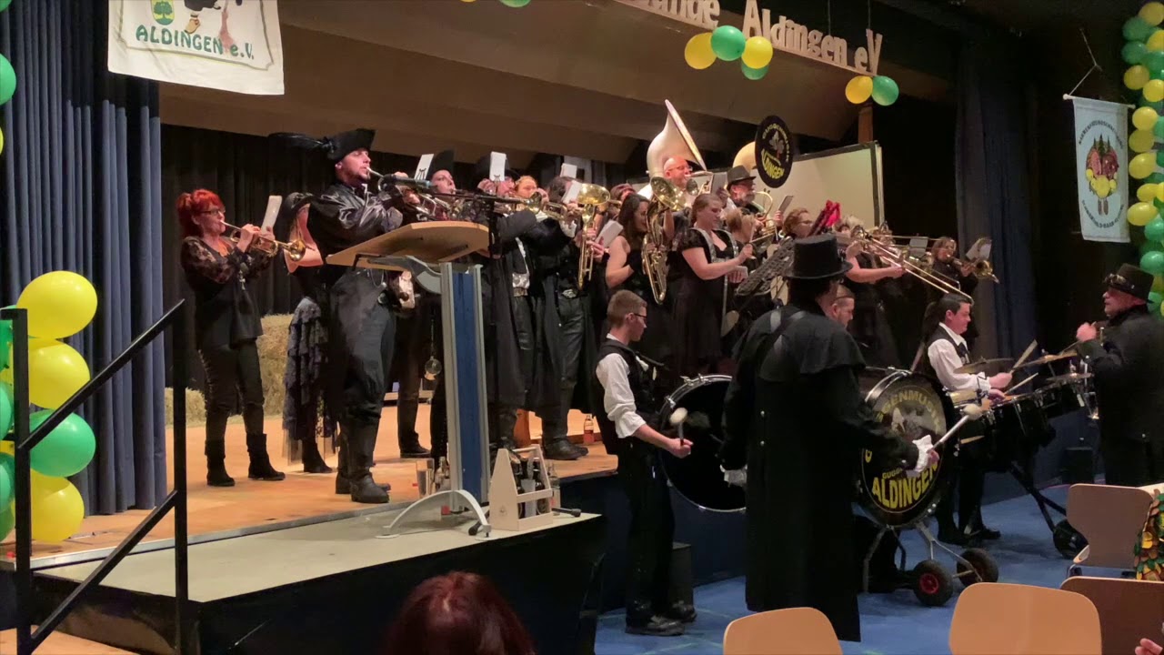 Guggenmusik Aldingen -Terpentin- Jubil&auml;umsveranstaltung Narrenfreunde Aldingen 2019