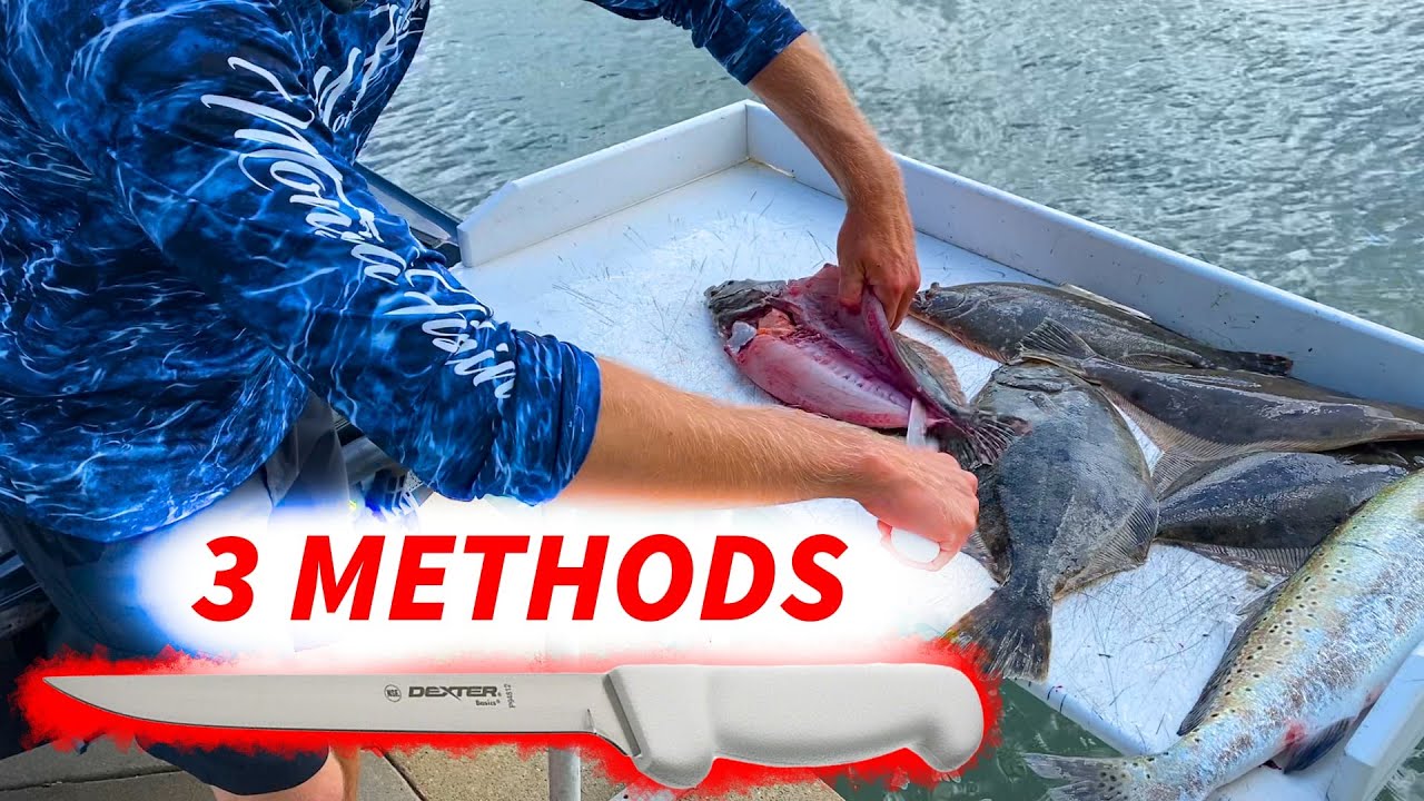 How to Filet Flounder/Fluke - 3 EASY METHODS