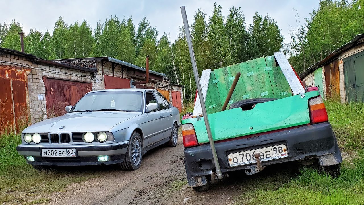ПОСТАВИЛ В БЭХУ LED ЛАМПЫ! СВЕТ ПРОСТО ОГОНЬ!