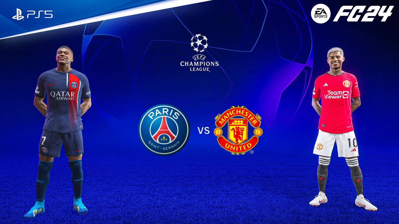 FIFA 24 - PSG vs Manchester United - UEFA Champions League Final | PS5&trade; [4K60]