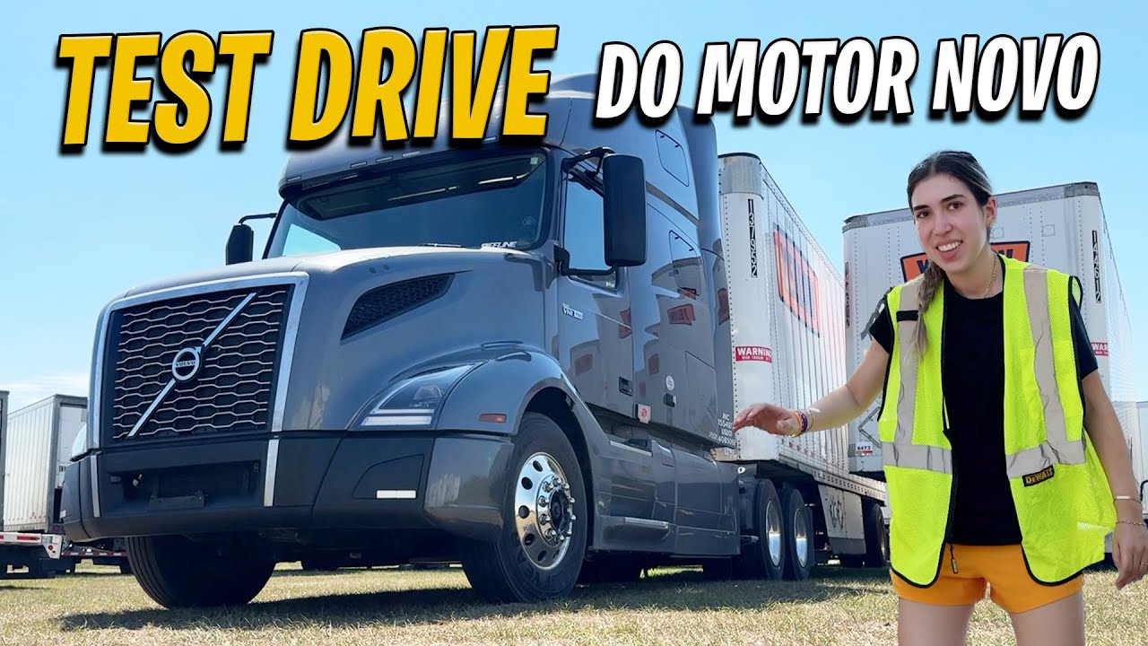 PRIMEIRA CARGA COM MOTOR NOVO DO VOLVO