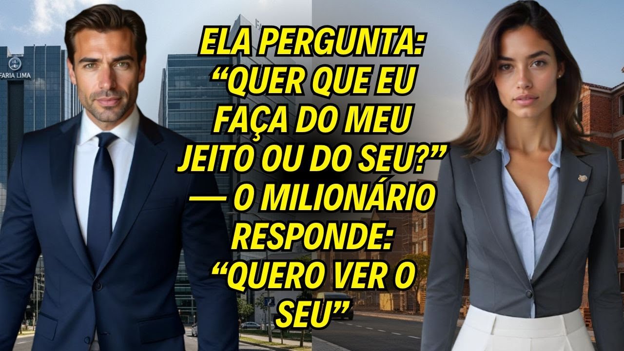 Ela Pergunta: “Quer Que Eu Faça Do Meu Jeito Ou Do Seu?” — O Milionário Responde: “Quero Ver O Seu”