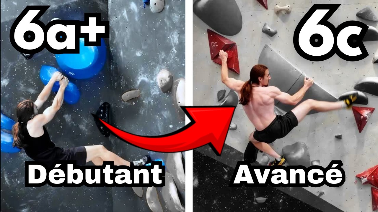Comment passer ta premi&egrave;re rouge en escalade et progresser rapidement (atteindre le niveau avanc&eacute;)