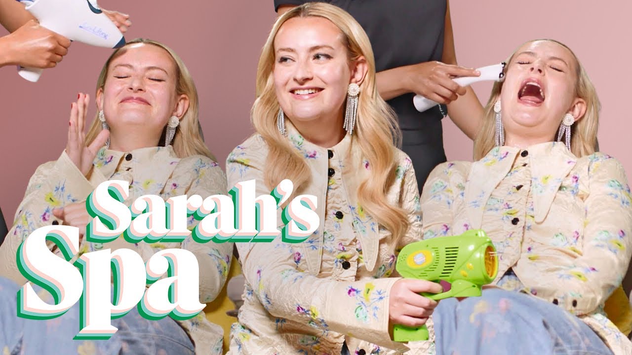 Amelia Dimoldenberg gets an electric facelift | Sarah’s Spa