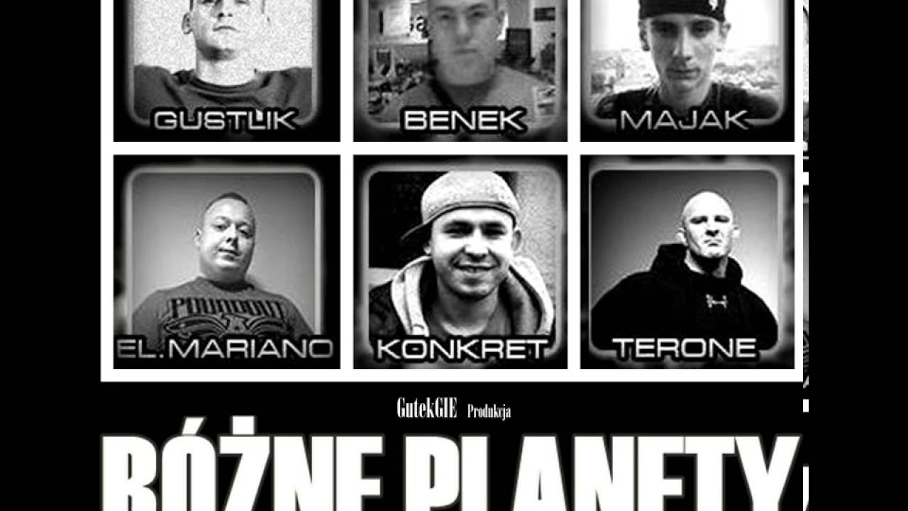 Różne Planety - Gustlik x Benek x Majak x EL.Mariano x Konkret x Terone  (prod.GutekGie)