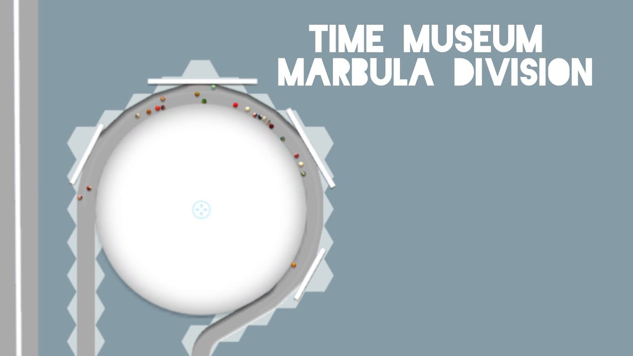 WGP-Marbula Division Race 4-Time Museum-Marble Race Creator