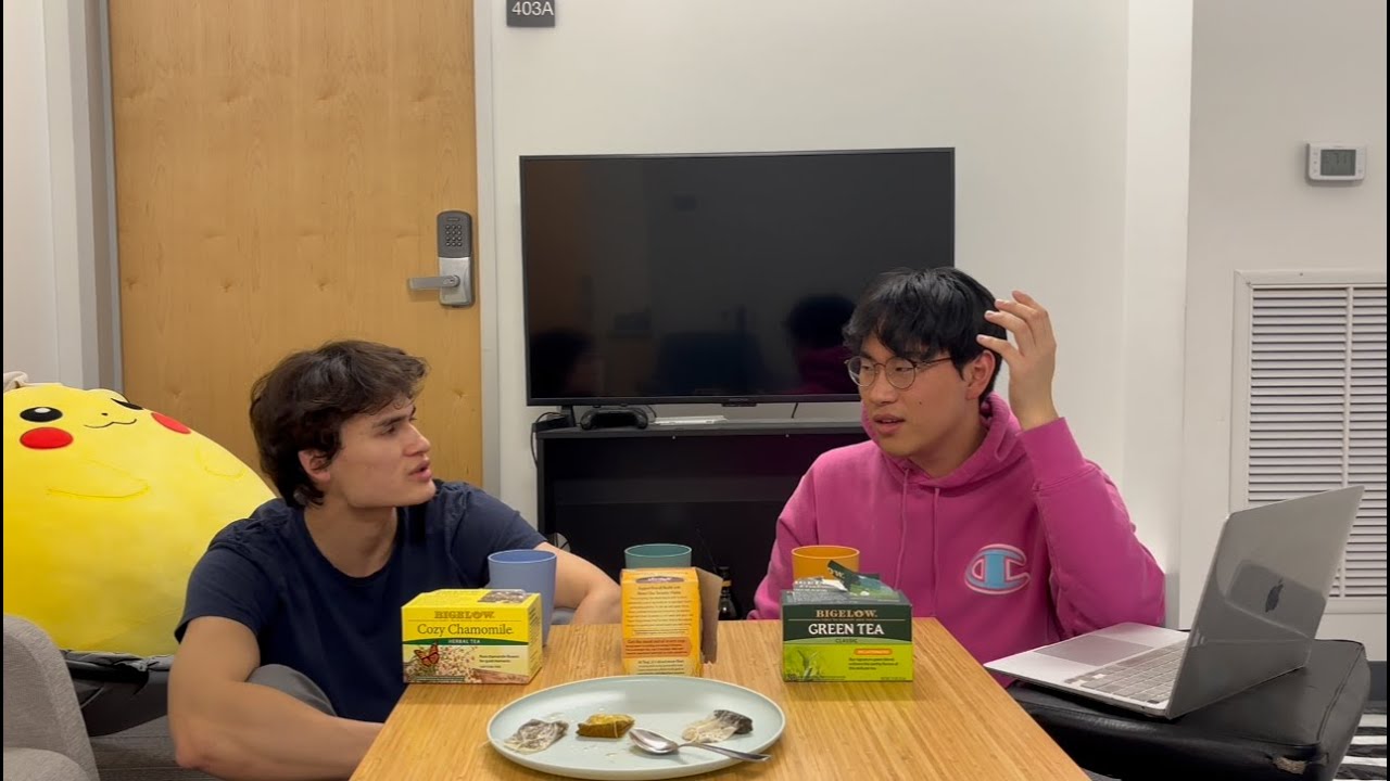 Blind tasting tea for a final