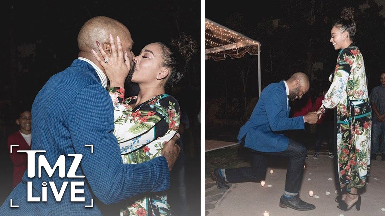 Derek Fisher & Gloria Govan Are Engaged! | TMZ Live