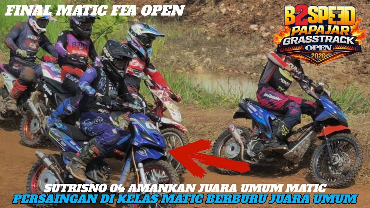 GTX B2SPEED | SUTRISNO 04 AMANKAN JUARA UMUM MATIC | PERSAINGAN 5TL DAN KVY 