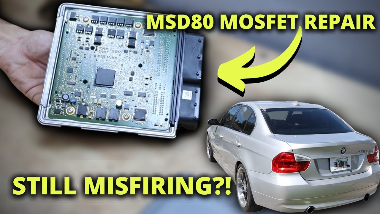 ПОЧЕМУ мой 335i дает сбои?... Ремонт MSD80 Mosfet
