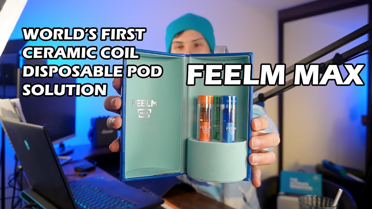 FEELM MAX - WORLD'S FIRST CERAMIC COIL DISPOSABLE POD SOLUTION