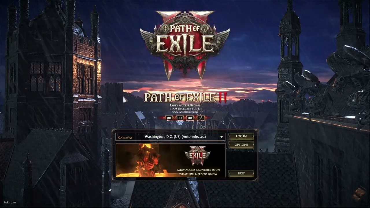 POE2: LOGIN!