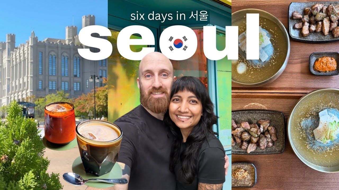 6 days in Seoul, South Korea! 🇰🇷 Best shopping, cafes, and food in Seoul (Travel Vlog)