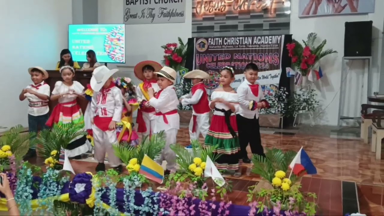 United Nations Celebration Colombia #colombia #encanto #faithchristianacademy