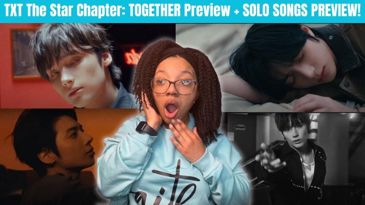 TXT THE STAR CHAPTER: TOGETHER PREVIEW + DANCE WITH YOU, BIRD OF NIGHT, & TAKE MY HALF REACTION!