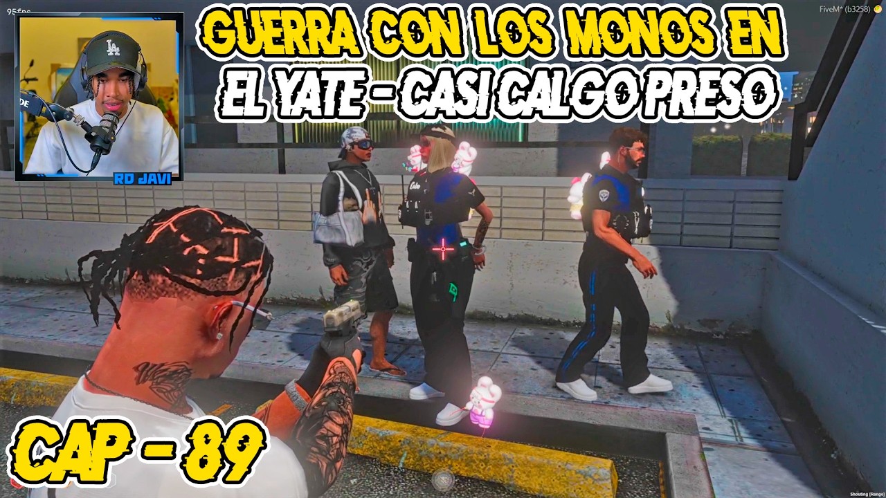 RDJavi: Guerra con Los Monos en el Yate - Casi Calgo Preso