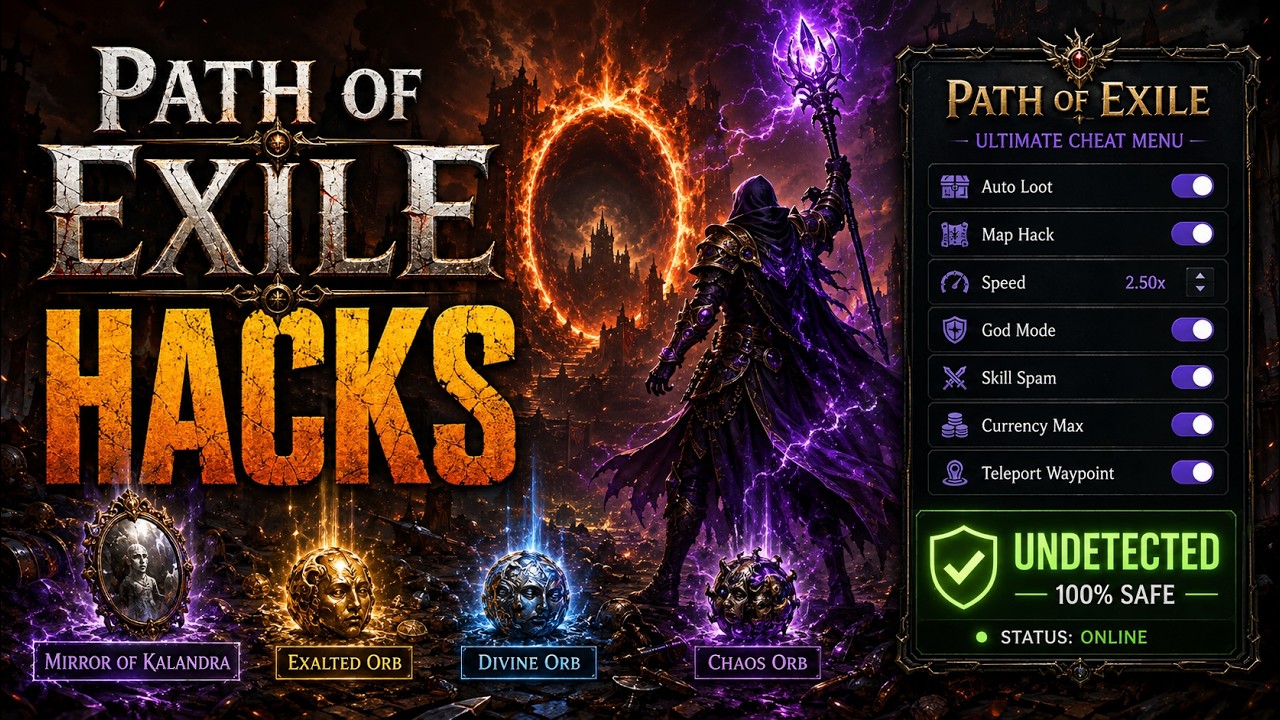 Path of Exile Power Cheats &ndash; Rare Loot, Fast Skills & Currency Boost