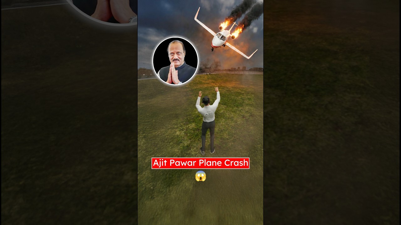 Ajit Pawar Plane Crash (3D) by Professor Of How