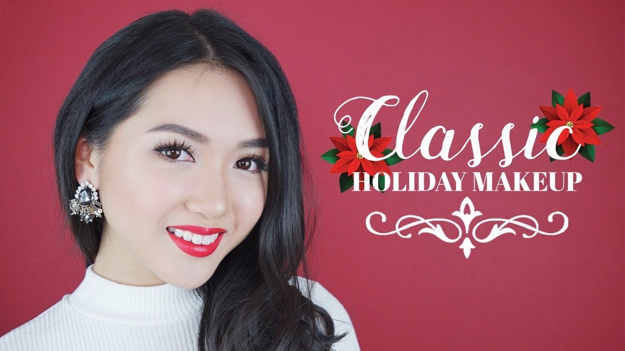Trang Điểm Giáng Sinh - CLASSIC HOLIDAY MAKEUP | Chloe Nguyen