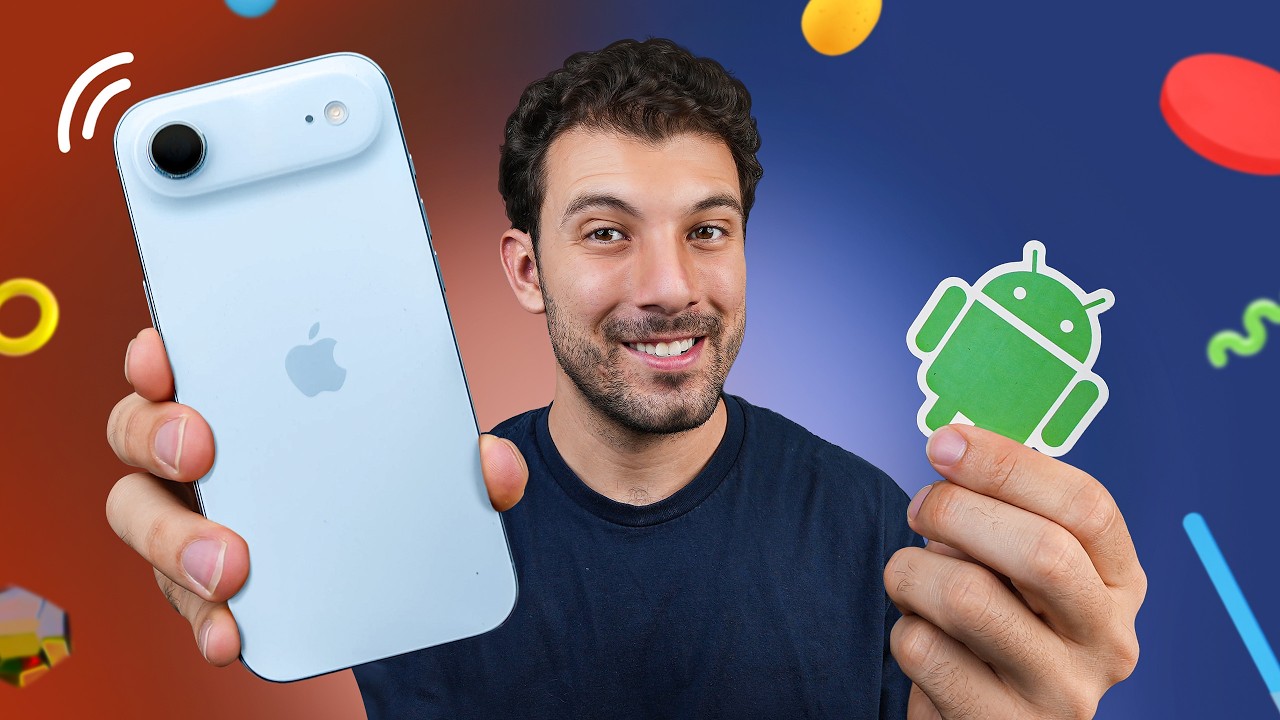 Заядлый пользователь Android переходит на iPhone Air!