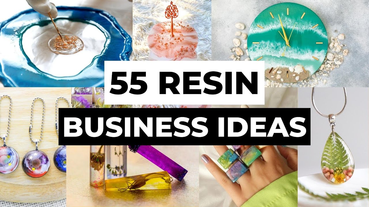 55 Resin Crafts to Sell | Handmade Business Ideas You Can Start From Home